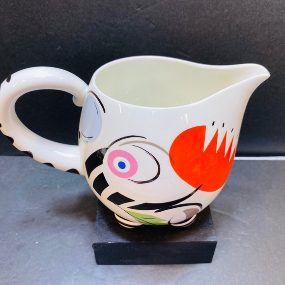 Villeroy & Boch ANIMAL PARK Jug Pitcher Made In France Rare 5 & 3/4” Tall EUC - Picture 2 of 11